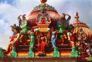 Detail of Chettiar's Hindu Temple, Tank Road, Singapore